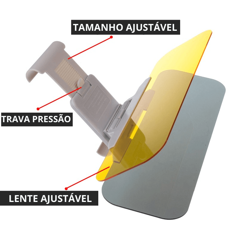 2 em 1 Anti-Reflexo CLEAN VISION™ - Loja Facilita Lar