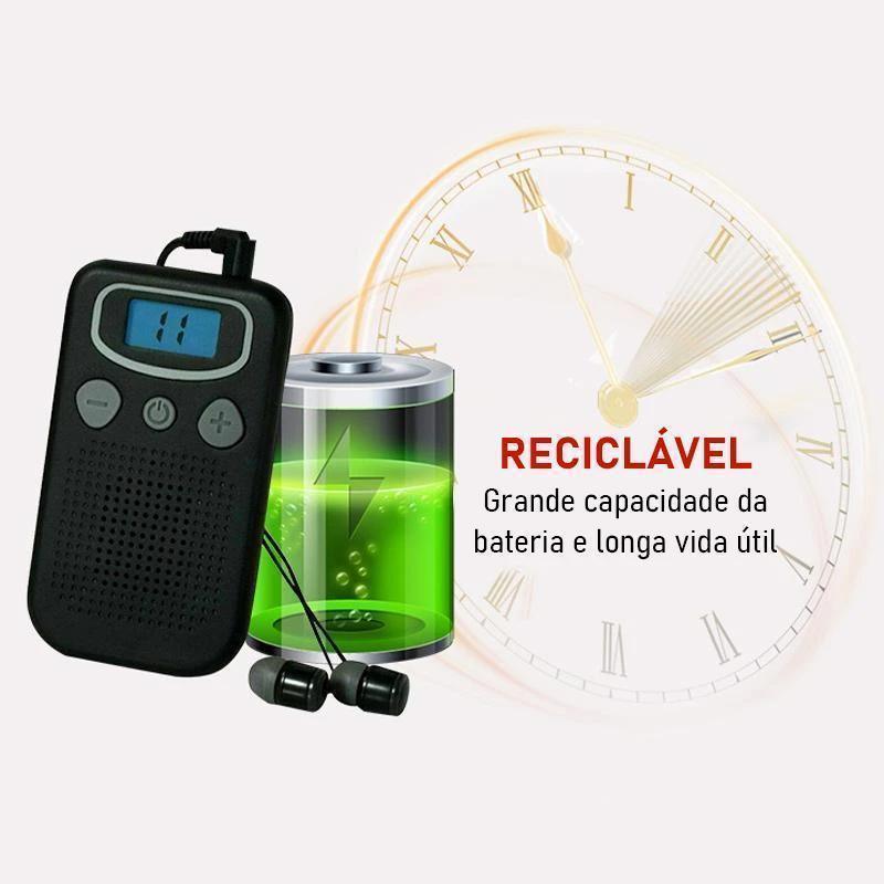 Amplificador Auditivo para Idosos - Loja Facilita Lar